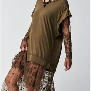 NWT Free People Rock Steady Maxi Top Size Small